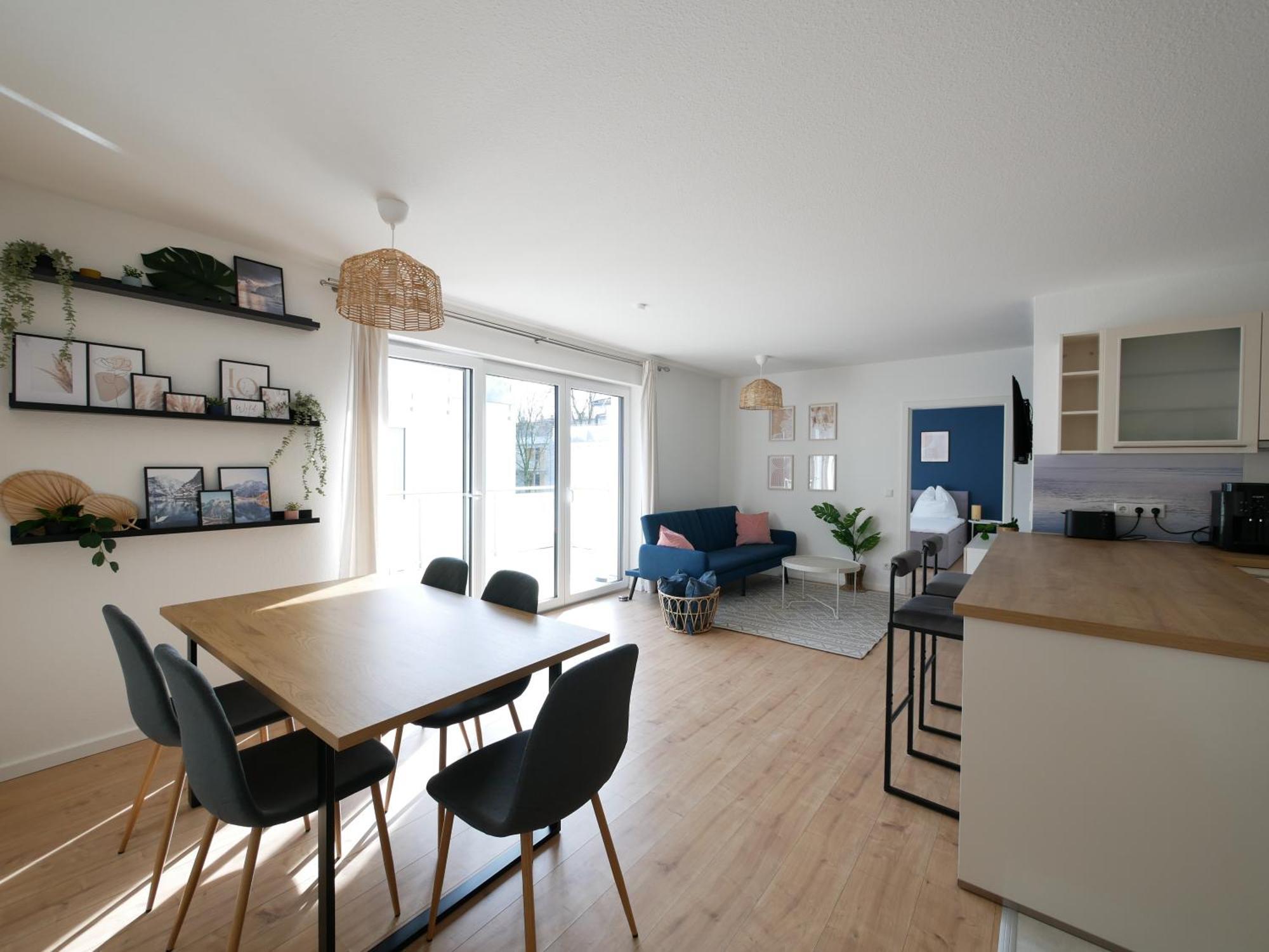 85Qm, Parkplatz, Zentral, Grosser Balkon, 2 Baeder Paderborn Kültér fotó